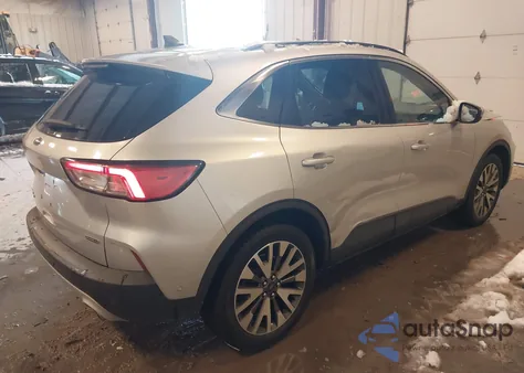 2020 Ford Escape Titanium Hybrid from USA, damaged, VIN 1FMCU9DZ0LUB26561